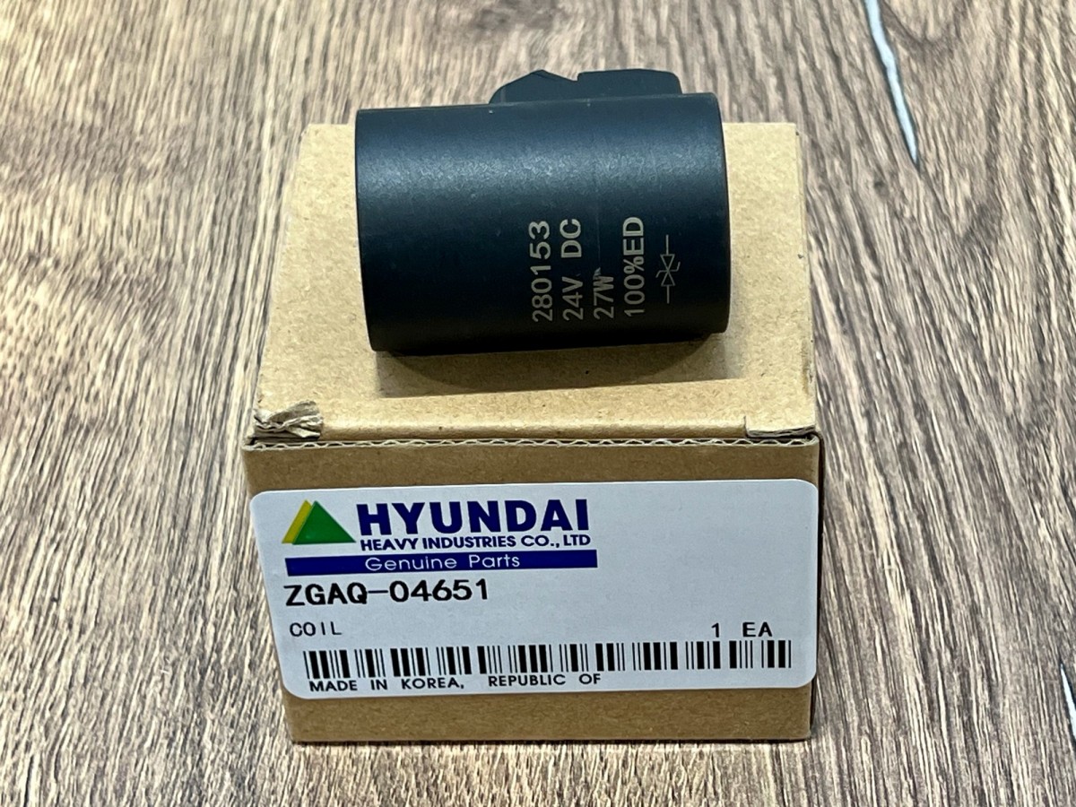 ZGAQ-04651 Катушка соленоида HYUNDAI ZGAQ-04651 Катушка соленоида HYUNDAI