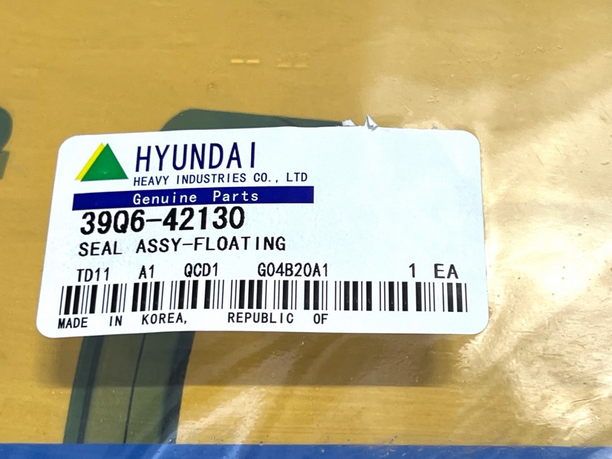 39Q6-42130 Уплотнение плавающее HYUNDAI 39Q6-42130 Уплотнение плавающее HYUNDAI