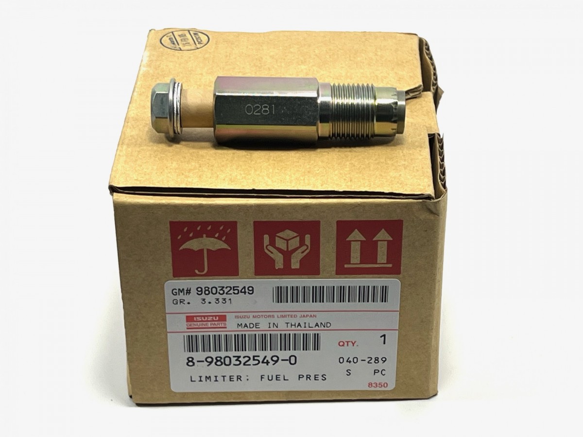 8980325490 Клапан топливной рампы 8973186910, 095420-0260, 095420-0201 ORIGINAL ISUZU 8980325490 Клапан топливной рампы 8973186910, 095420-0260, 095420-0201 ORIGINAL ISUZU