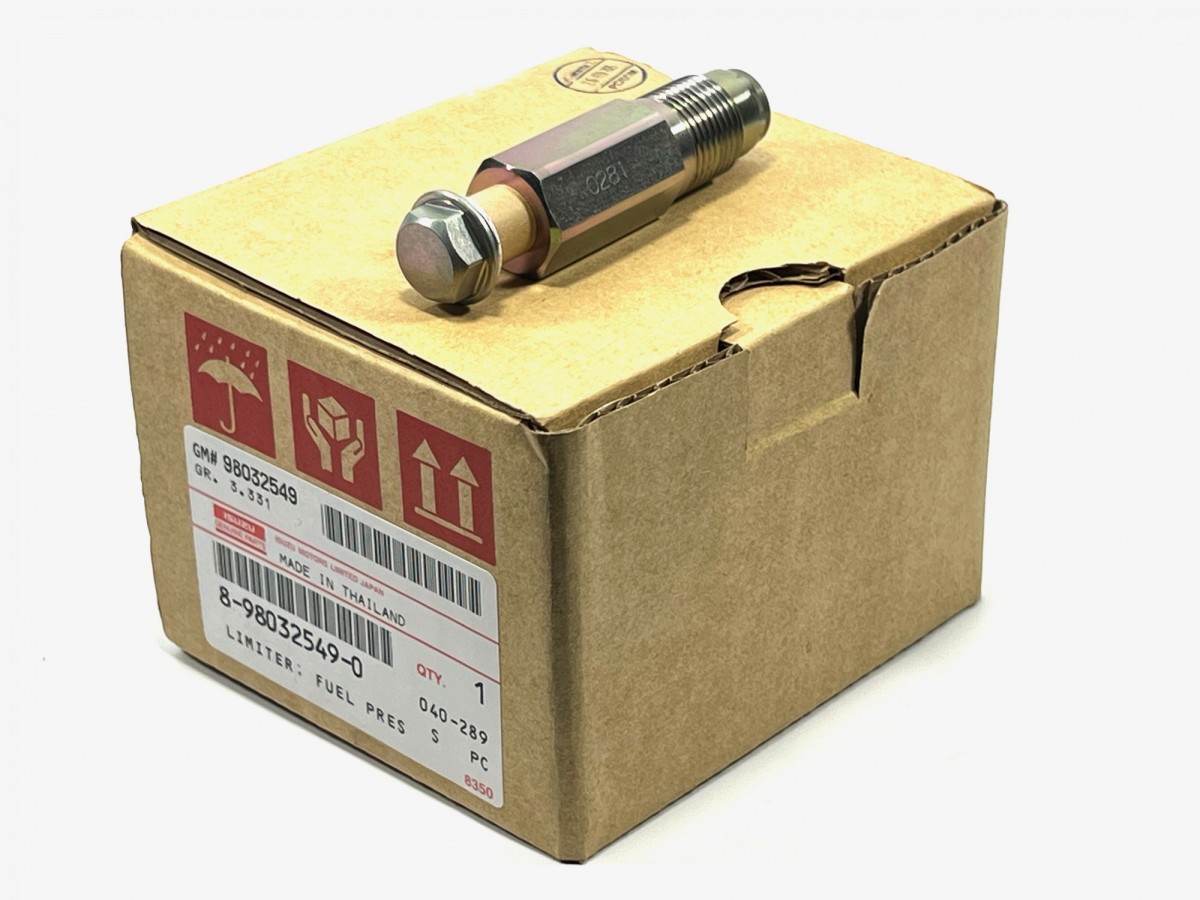 8980325490 Клапан топливной рампы 8973186910, 095420-0260, 095420-0201 ORIGINAL ISUZU 8980325490 Клапан топливной рампы 8973186910, 095420-0260, 095420-0201 ORIGINAL ISUZU