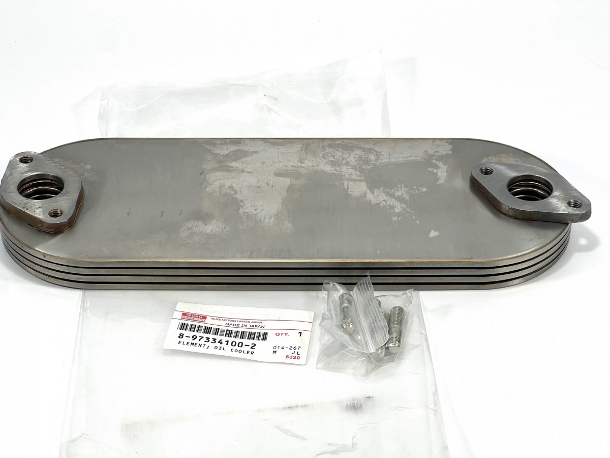 8973341002 Радиатор маслоохладителя 8973341001 ISUZU 8973341002 Радиатор маслоохладителя 8973341001 ISUZU