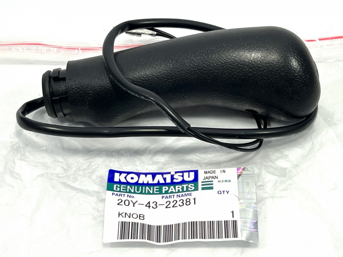 20Y-43-22381 Ручка джойстика KOMATSU 20Y-43-22381 Ручка джойстика KOMATSU