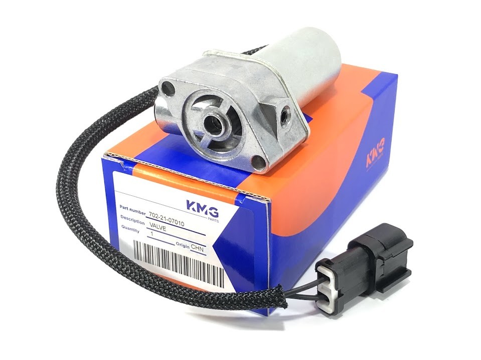 702-21-07010 Клапан электромагнитный KOMATSU 702-21-07010 Клапан электромагнитный KOMATSU