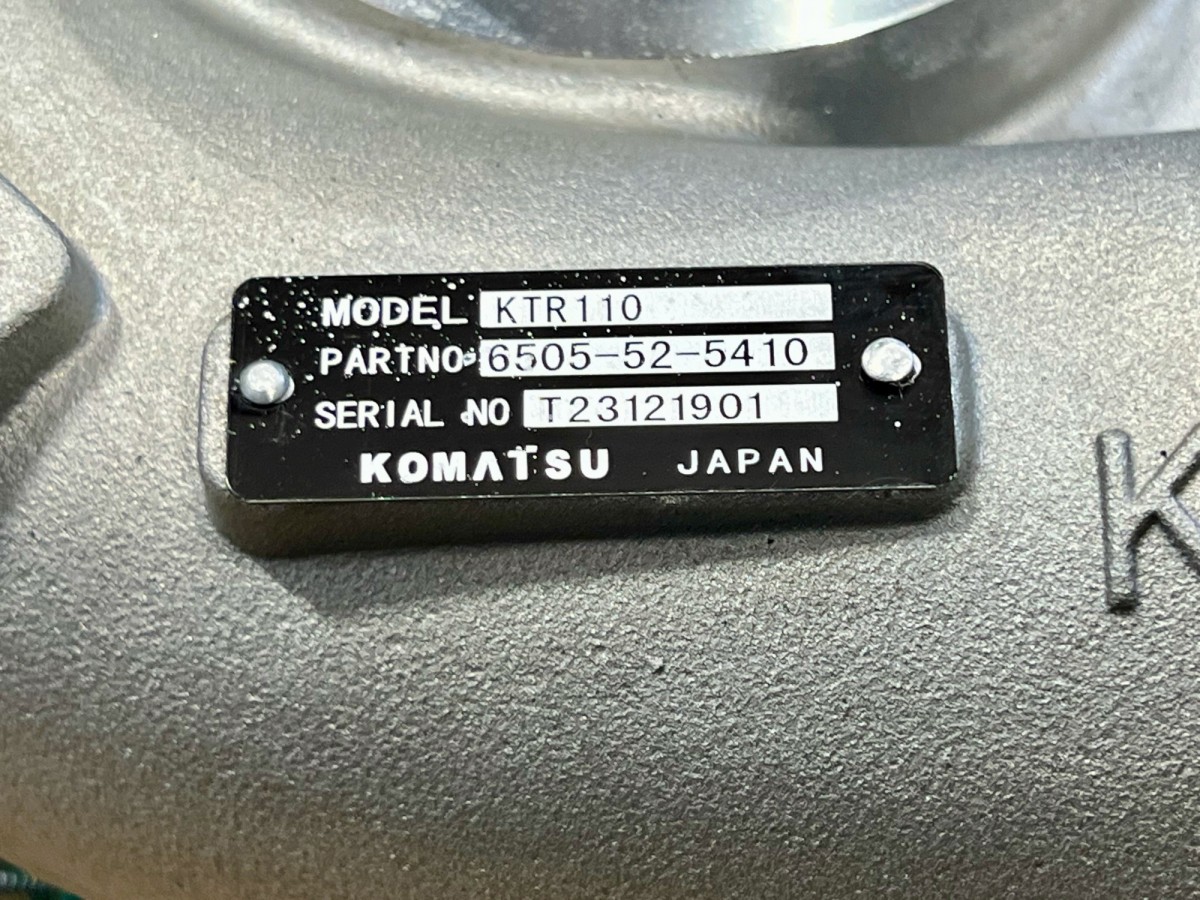 6505-52-5410 Турбокомпрессор KOMATSU 6505-52-5410 Турбокомпрессор KOMATSU