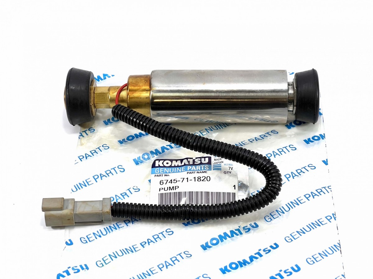 6745-71-1820 Насос подкачки топлива электрический 6745-71-1840 KOMATSU 6745-71-1820 Насос подкачки топлива электрический 6745-71-1840 KOMATSU