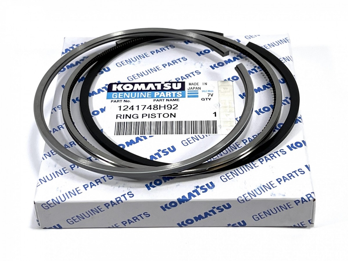 1241748H92 Кольца поршневые (комплект на цилиндр) KOMATSU 1241748H92 Кольца поршневые (комплект на цилиндр) KOMATSU