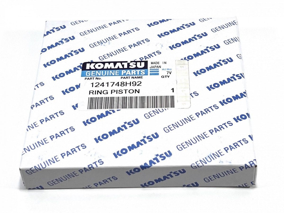 1241748H92 Кольца поршневые (комплект на цилиндр) KOMATSU 1241748H92 Кольца поршневые (комплект на цилиндр) KOMATSU