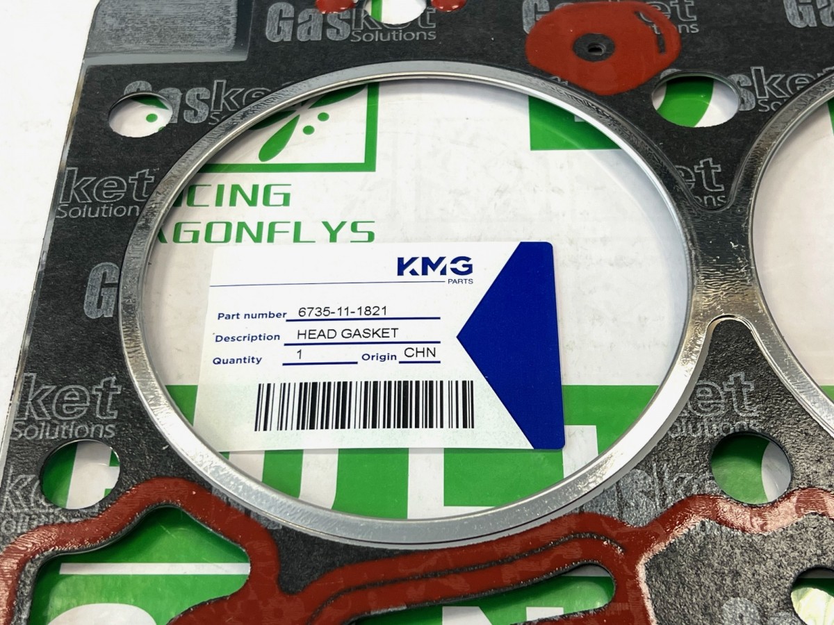 6735-11-1821 Прокладка ГБЦ 3283335 KOMATSU 6735-11-1821 Прокладка ГБЦ 3283335 KOMATSU