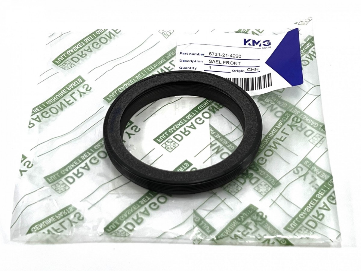 6731-21-4220 Сальник коленвала передний 6735-21-3511, 6732-21-3511 KOMATSU 6731-21-4220 Сальник коленвала передний 6735-21-3511, 6732-21-3511 KOMATSU