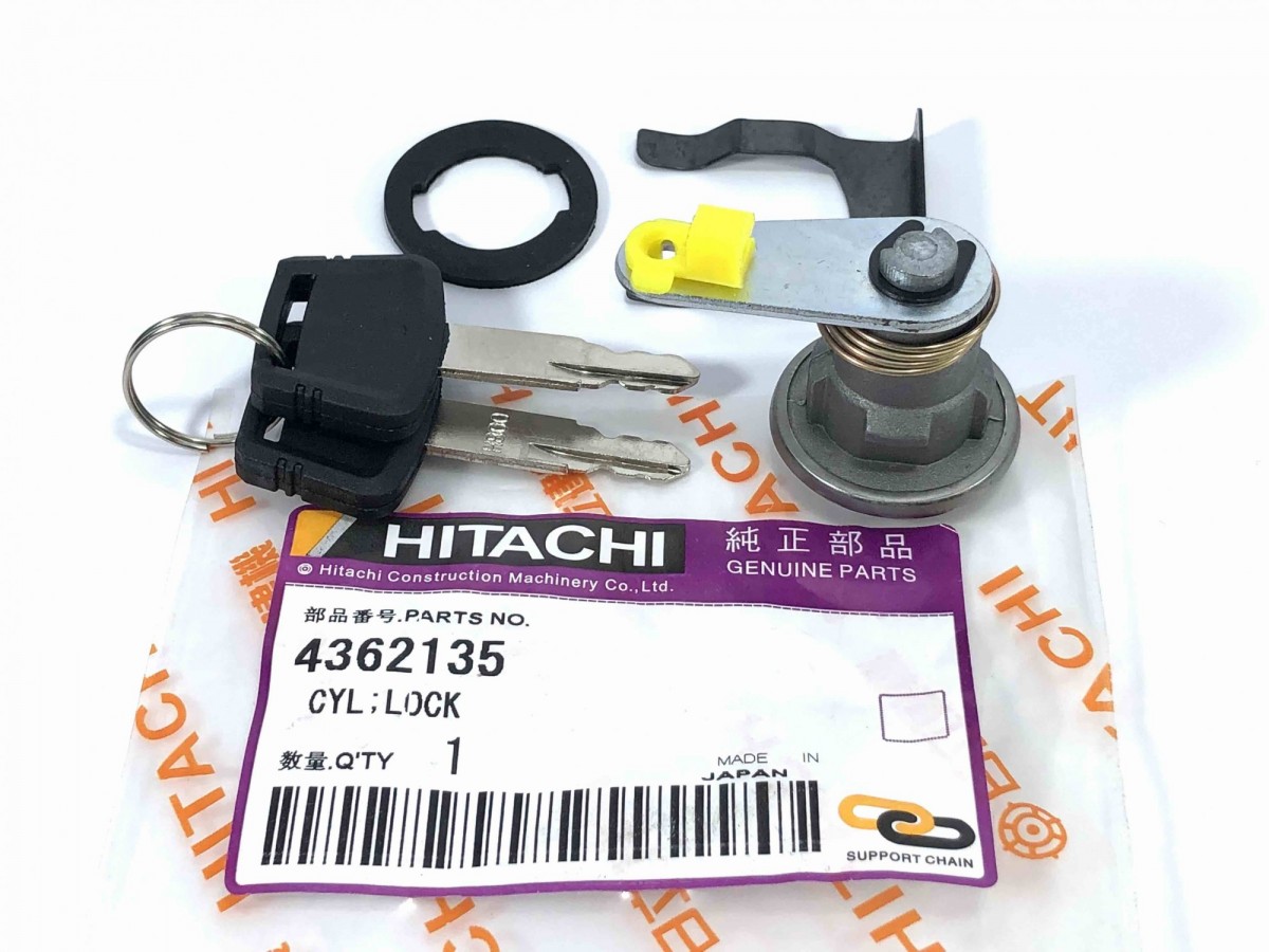 4362135 Замок двери кабины HITACHI 4362135 Замок двери кабины HITACHI