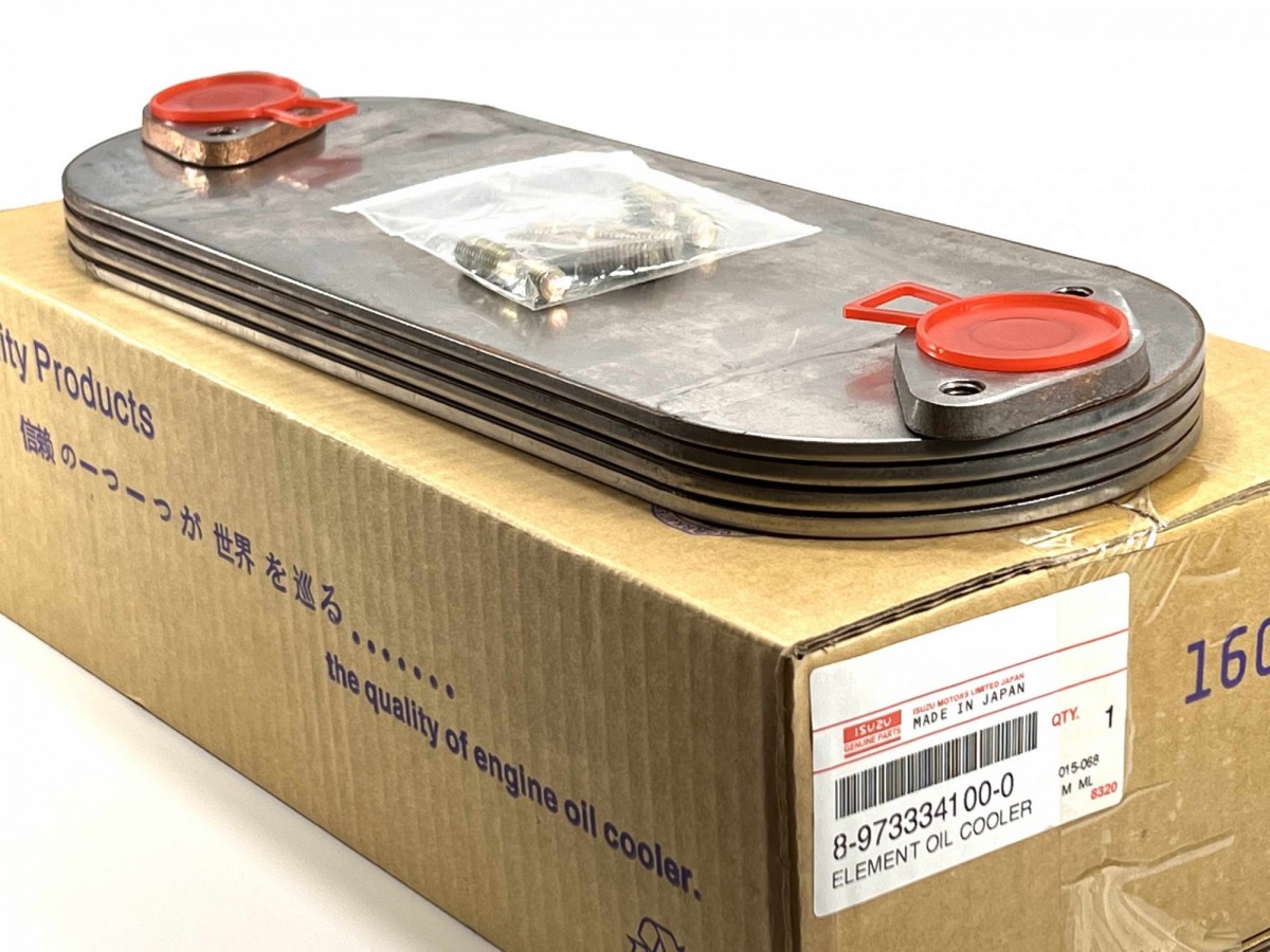 8973341000 Радиатор маслоохладителя ISUZU 8973341000 Радиатор маслоохладителя ISUZU