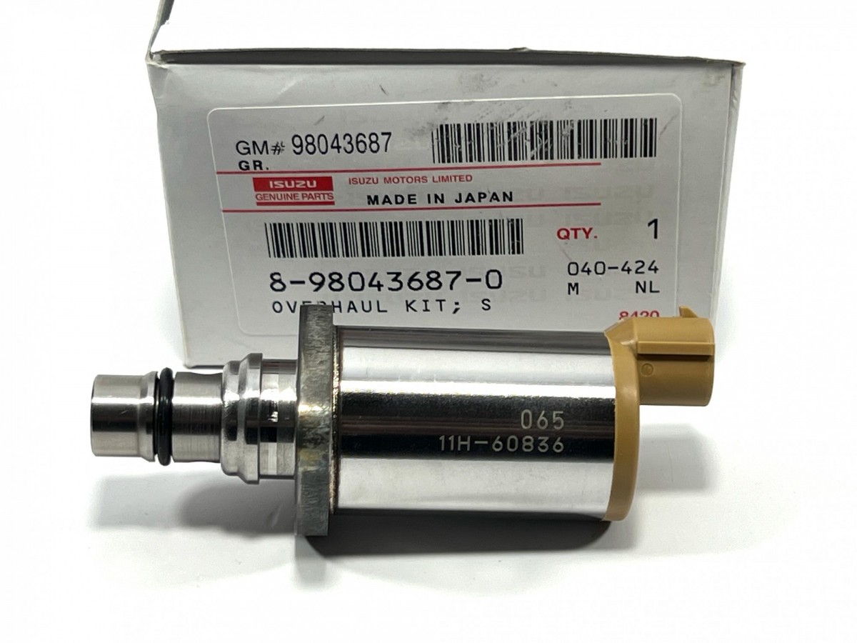 8981305080 Регулятор давления топлива 8981818310, 294200-0670 ORIGINAL ISUZU 8981305080 Регулятор давления топлива 8981818310, 294200-0670 ORIGINAL ISUZU