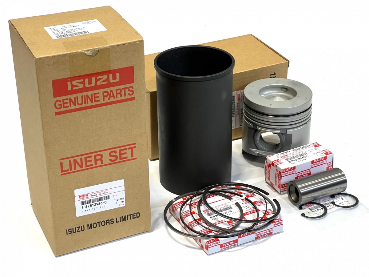 1878129861 Поршнекомплект 4HK1, 6HK1 ORIGINAL 1876182430, 1878129862 ISUZU 1878129861 Поршнекомплект 4HK1, 6HK1 ORIGINAL 1876182430, 1878129862 ISUZU