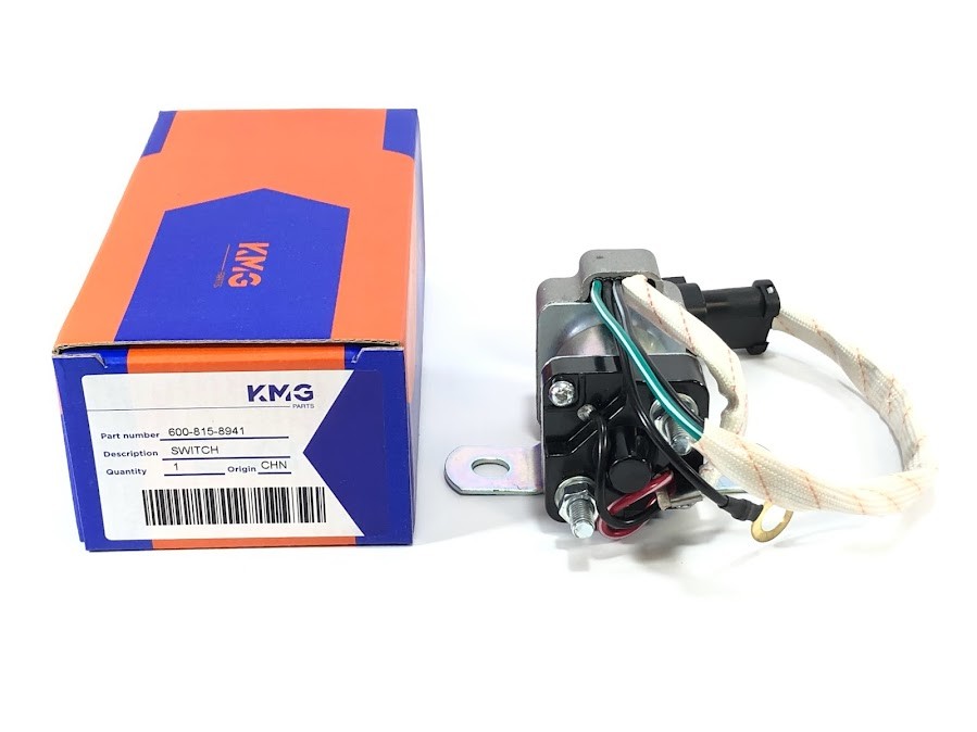 600-815-8941 Реле стартера KOMATSU 600-815-8941 Реле стартера KOMATSU