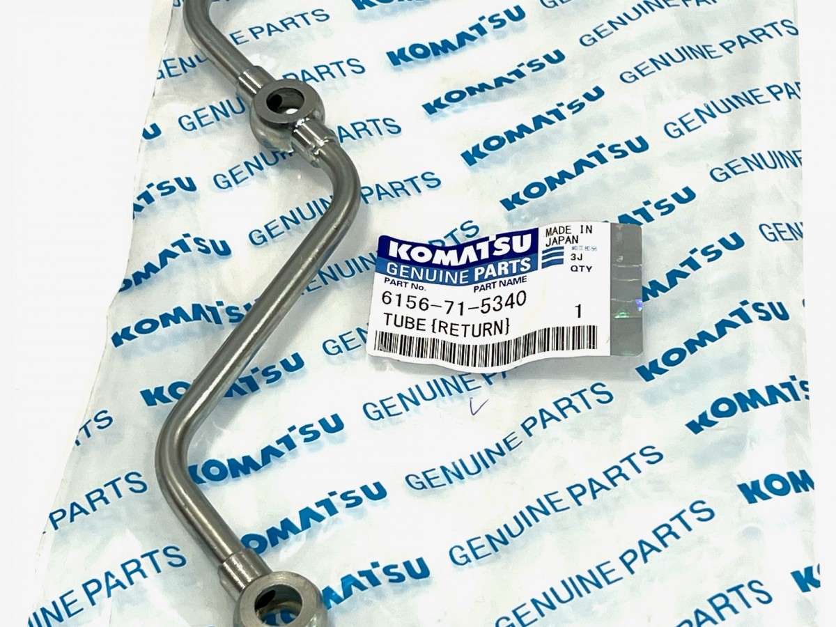 6156-71-5340 Трубка топливная обратной магистрали PC400-7 KOMATSU 6156-71-5340 Трубка топливная обратной магистрали PC400-7 KOMATSU