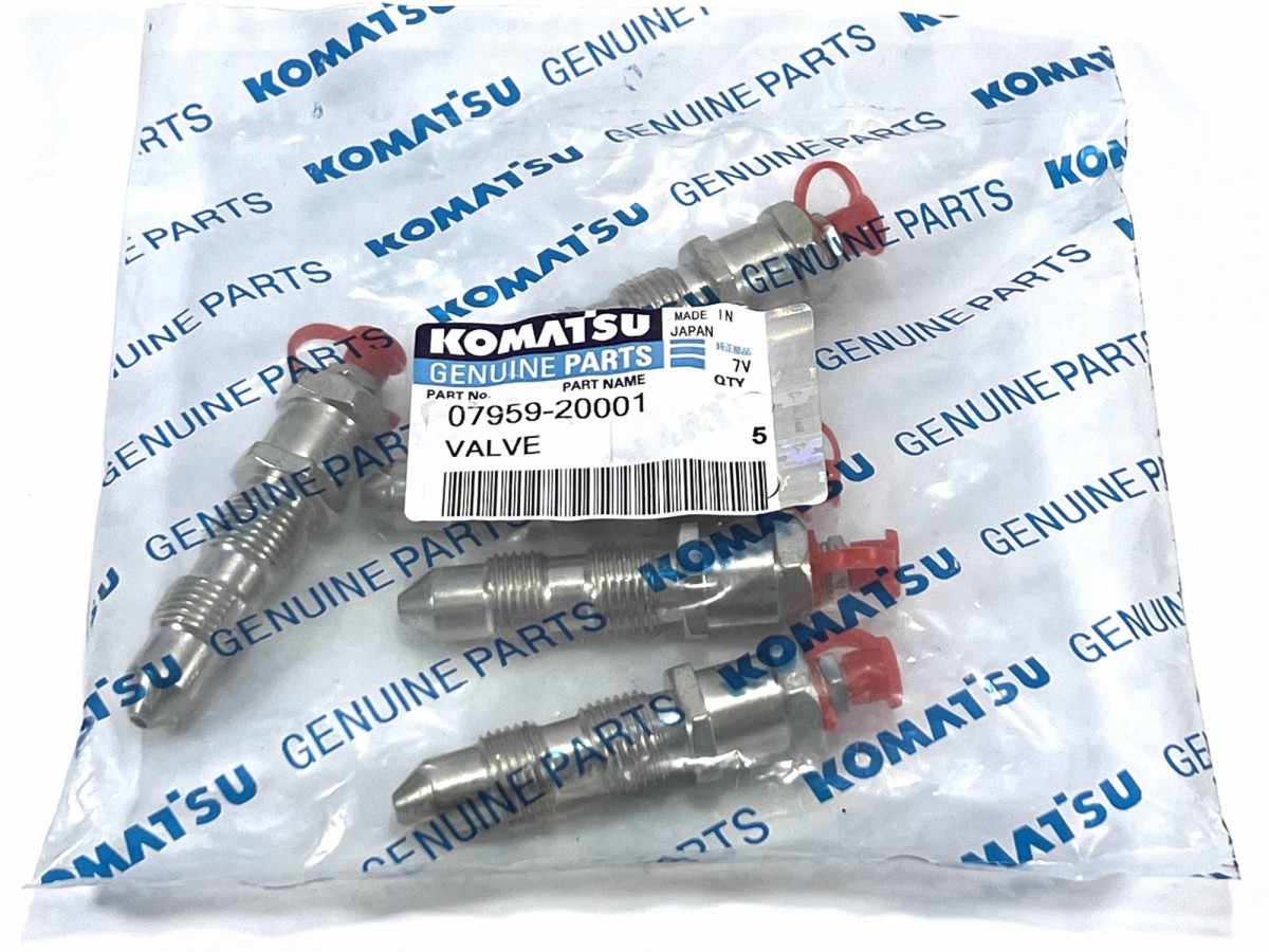 07959-20001 Клапан натяжителя 16Y-40-11300 07959-20000 KOMATSU 07959-20001 Клапан натяжителя 16Y-40-11300 07959-20000 KOMATSU