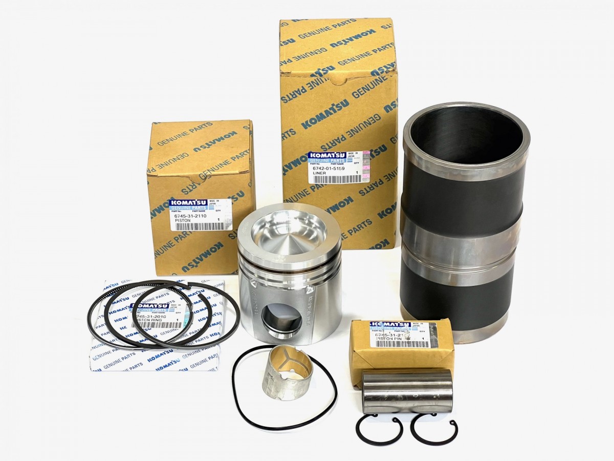 6745-31-2110LK Поршнекомплект PC300-8 4933120, 4309095, 6745-31-2150 KOMATSU 6745-31-2110LK Поршнекомплект PC300-8 4933120, 4309095, 6745-31-2150 KOMATSU