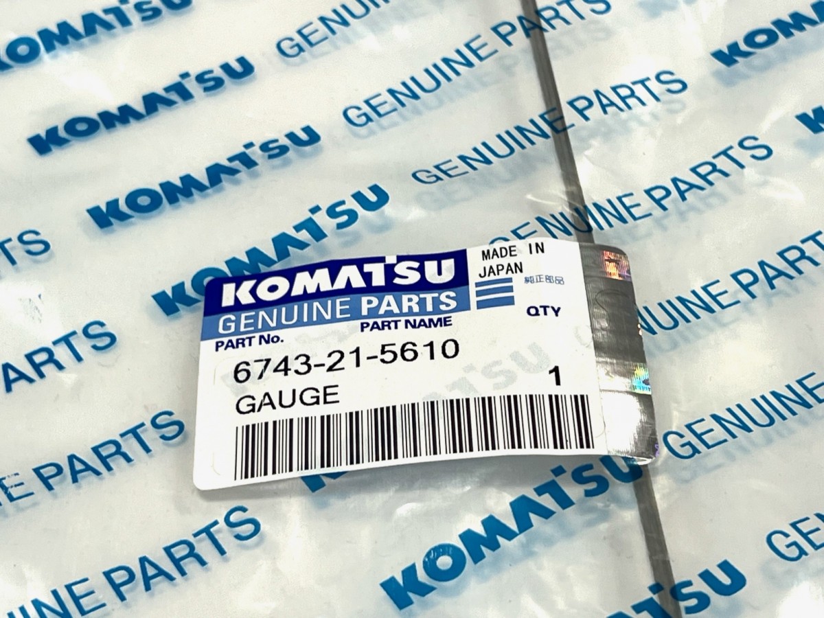 6743-21-5610 Щуп масляный KOMATSU 6743-21-5610 Щуп масляный KOMATSU