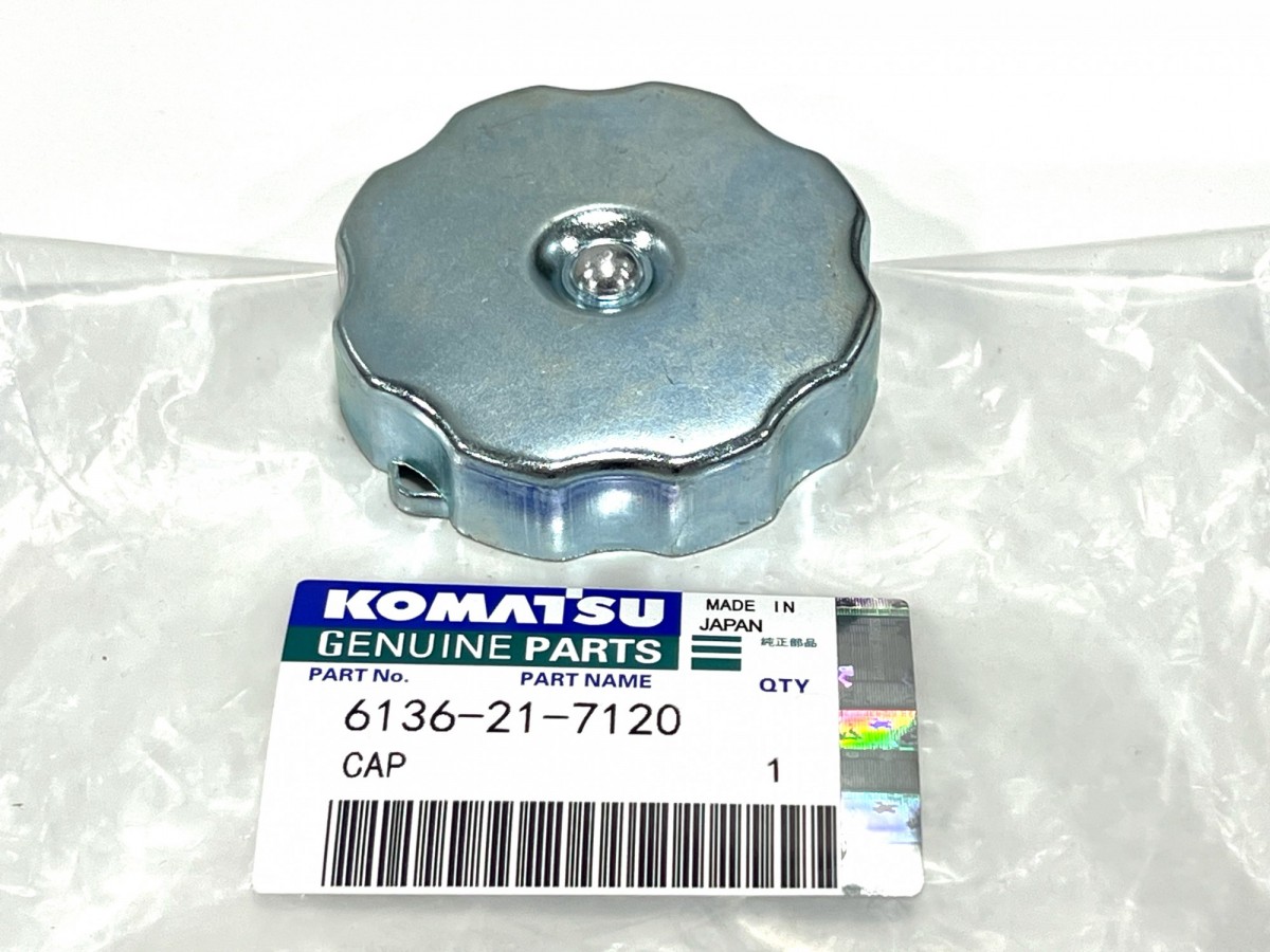 6136-21-7120 Крышка топливного бака KOMATSU 6136-21-7120 Крышка топливного бака KOMATSU