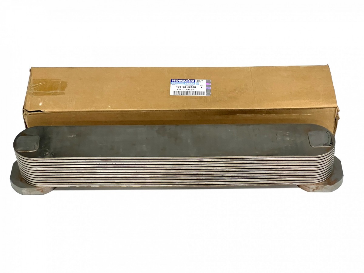 195-03-43180 Маслоохладитель KOMATSU 195-03-43180 Маслоохладитель KOMATSU