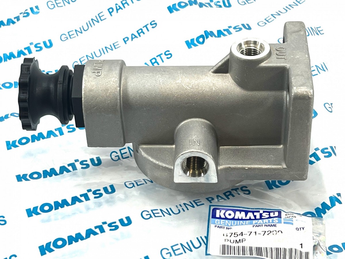 6754-71-7200 Насос топливоподкачивающий KOMATSU 6754-71-7200 Насос топливоподкачивающий KOMATSU