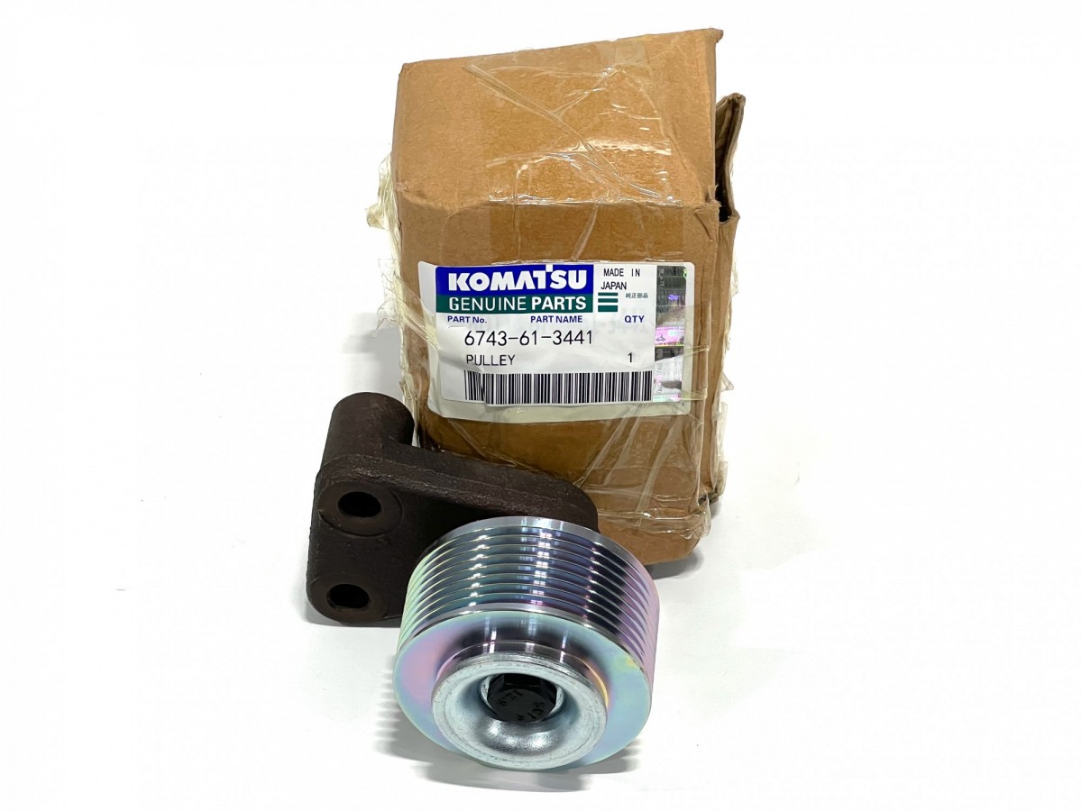 6743-61-3441 Ролик промежуточный ручейковый 6742-01-5231, 6743-61-3440 KOMATSU 6743-61-3441 Ролик промежуточный ручейковый 6742-01-5231, 6743-61-3440 KOMATSU