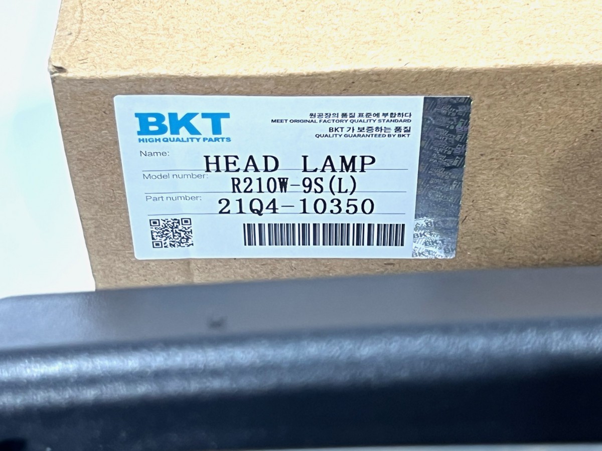 21Q4-10350 Блок-фара левая BKT HYUNDAI 21Q4-10350 Блок-фара левая BKT HYUNDAI