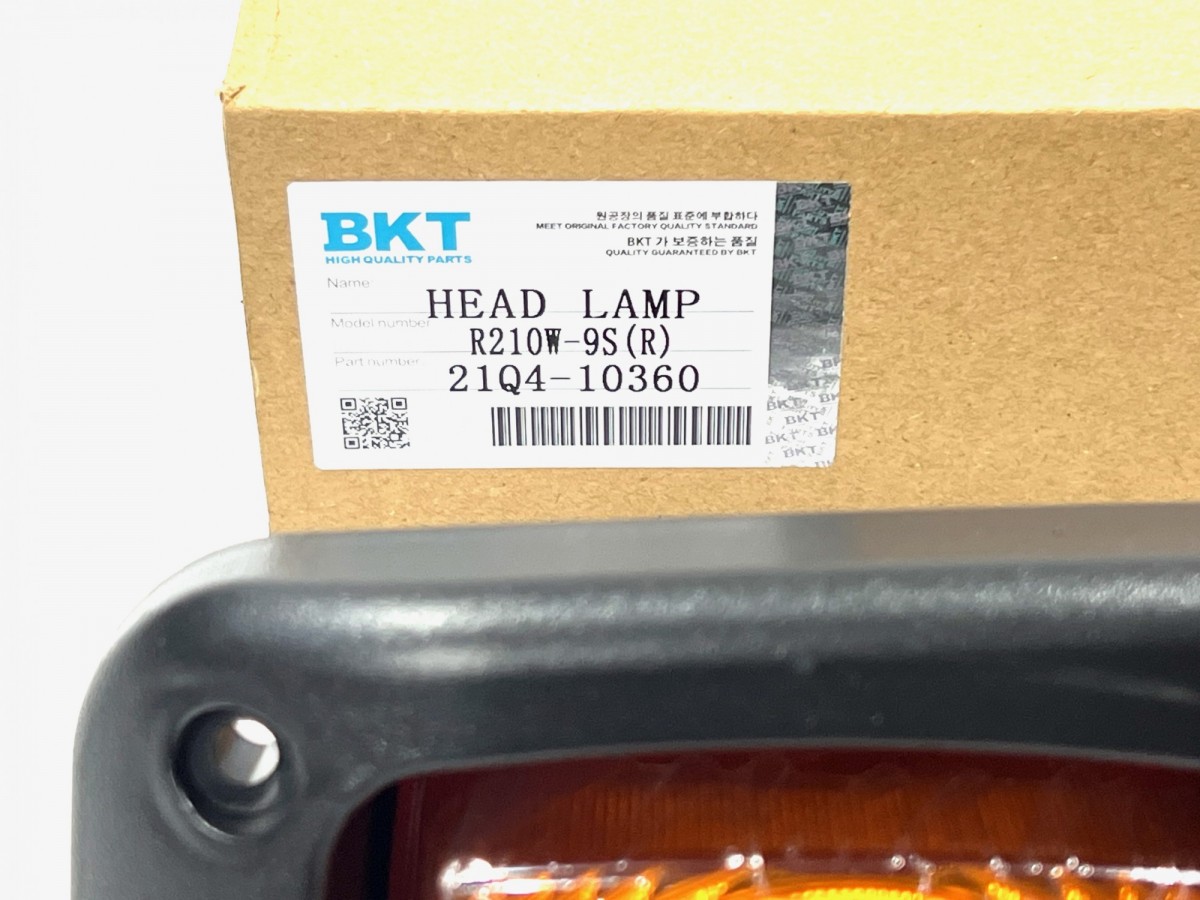 21Q4-10360 Блок-фара правая BKT HYUNDAI 21Q4-10360 Блок-фара правая BKT HYUNDAI