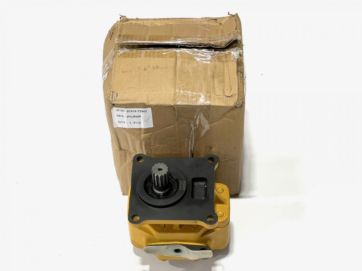 07434-72902 Насос трансмиссии 07434-72801 KOMATSU 07434-72902 Насос трансмиссии 07434-72801 KOMATSU