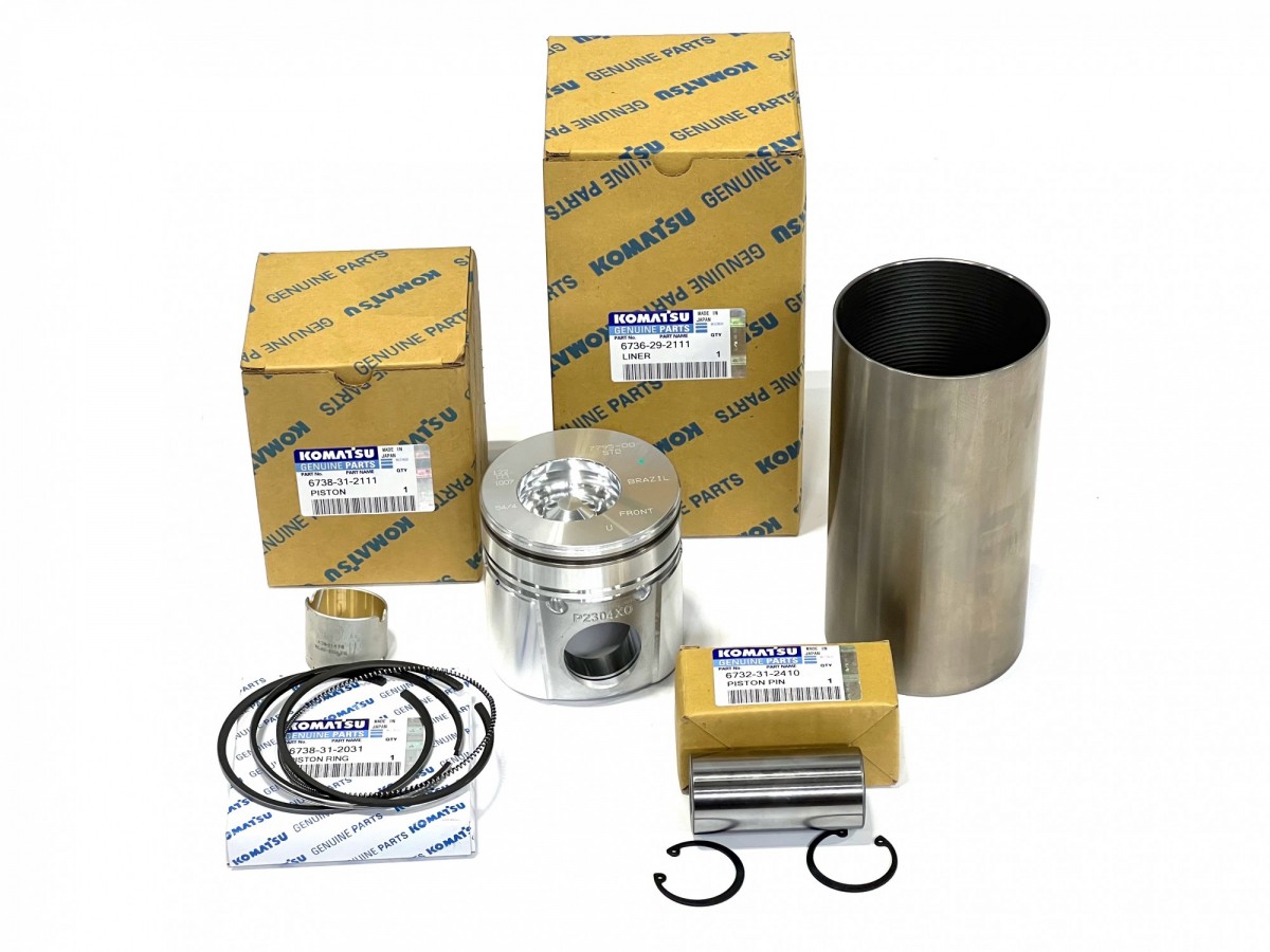 6738-31-2111LK Поршнекомплект PC200-7, PC220-7 3957795, 6735-31-2111 KOMATSU 6738-31-2111LK Поршнекомплект PC200-7, PC220-7 3957795, 6735-31-2111 KOMATSU
