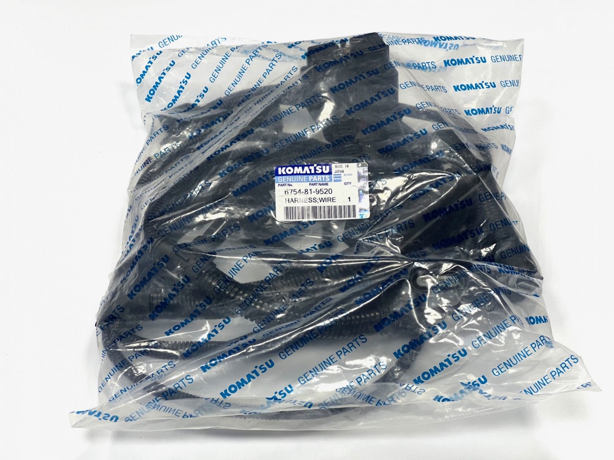 6754-81-9520 Жгут проводов двигателя KOMATSU 6754-81-9520 Жгут проводов двигателя KOMATSU