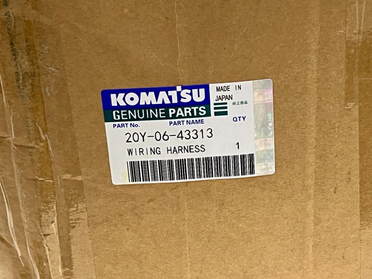 20Y-06-43313 Жгут проводов платформы KOMATSU 20Y-06-43313 Жгут проводов платформы KOMATSU