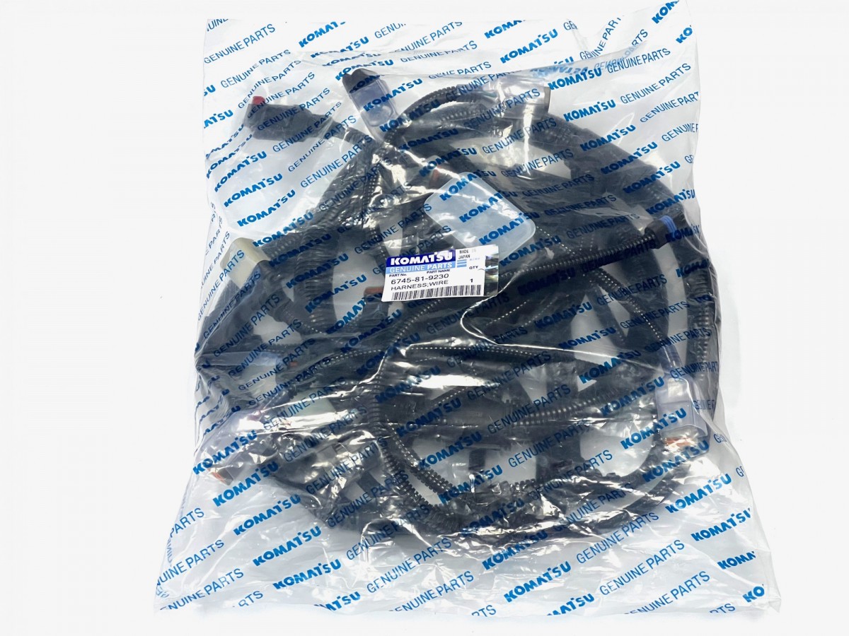 6745-81-9230 Жгут проводов двигателя KOMATSU 6745-81-9230 Жгут проводов двигателя KOMATSU