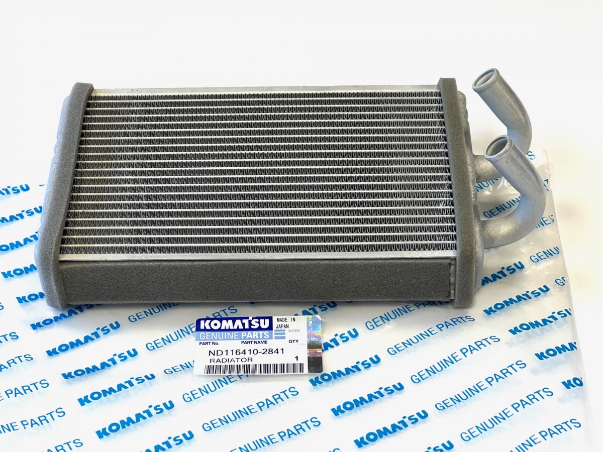 ND116410-2841 Радиатор отопителя KOMATSU ND116410-2841 Радиатор отопителя KOMATSU