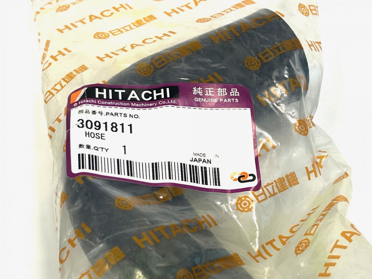 3091811 Патрубок радиатора верхний HITACHI 3091811 Патрубок радиатора верхний HITACHI