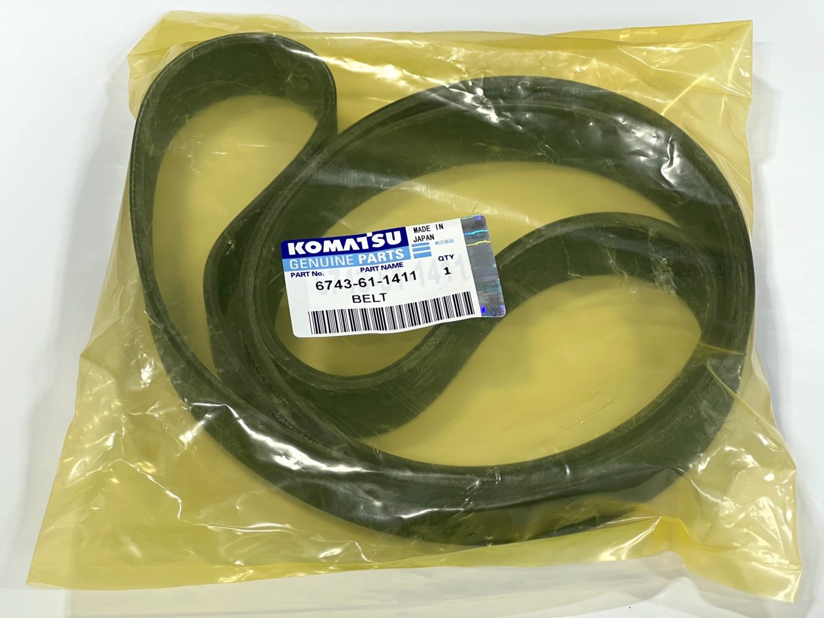 6743-61-1411 Ремень 8PK 1860 KOMATSU 6743-61-1411 Ремень 8PK 1860 KOMATSU
