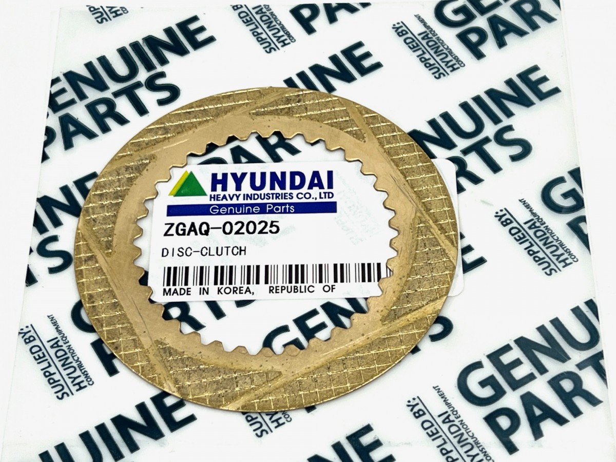 ZGAQ-02025 Диск сцепления (фрикцион) ZGAQ-00986 HYUNDAI ZGAQ-02025 Диск сцепления (фрикцион) ZGAQ-00986 HYUNDAI