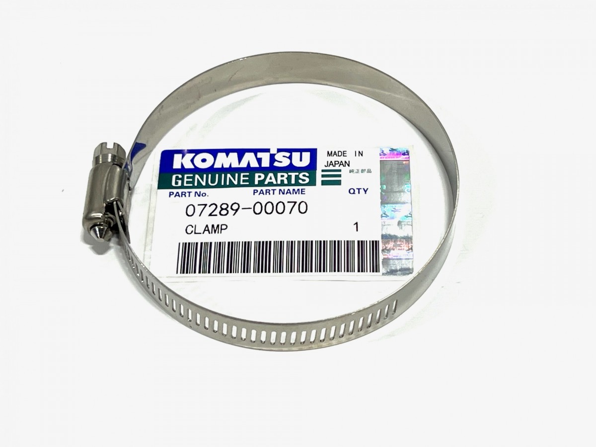07289-00070 Хомут 208-09-11120 KOMATSU 07289-00070 Хомут 208-09-11120 KOMATSU
