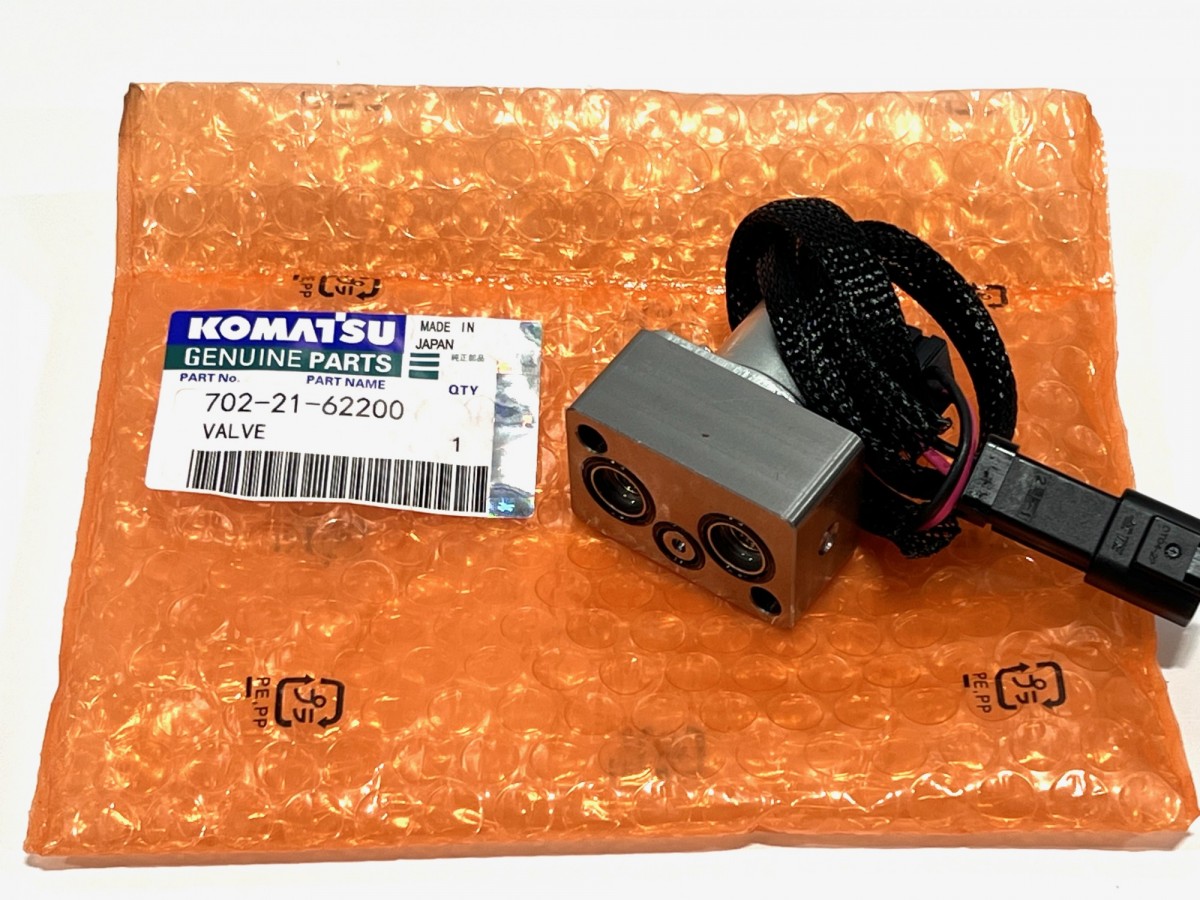 702-21-62200 Клапан электромагнитный KOMATSU 702-21-62200 Клапан электромагнитный KOMATSU