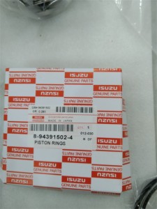 8943915024 Набор поршневых колец ORIGINAL  ISUZU