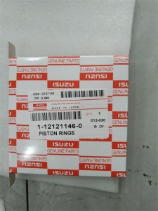 1121211460 Набор поршневых колец ORIGINAL  ISUZU