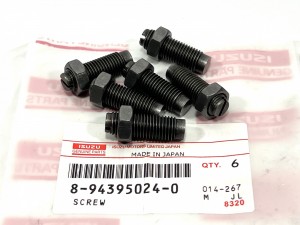 8943950240 Винт регулировочный коромысла 8943675262  ISUZU