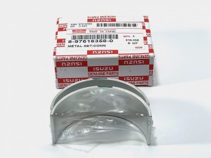 8976163580 Вкладыши шатунные (зеленые) (замки встречные) ORIGINAL 1876184080  ISUZU