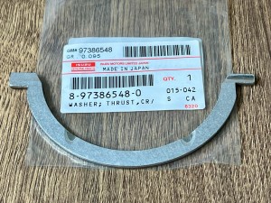 8973865480 Полукольцо упорное ORIGINAL 8943992770  ISUZU