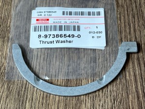8973865490 Полукольцо упорное ORIGINAL 8943992830  ISUZU