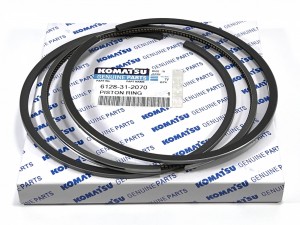 6128-31-2070 Кольца поршневые (комплект на цилиндр) 6128-31-2060, 6128-31-2030  KOMATSU